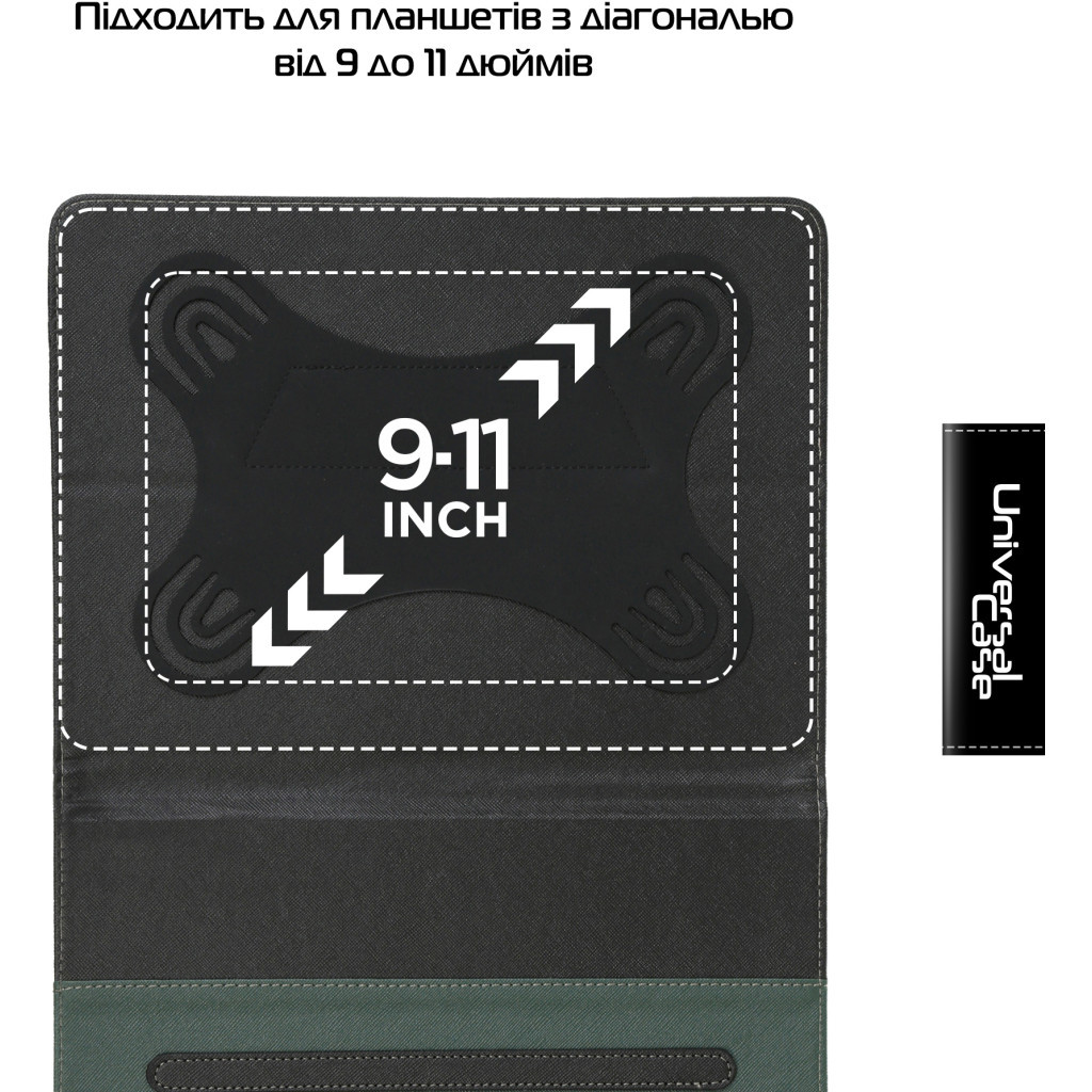 Чохол до планшета Armorstandart Elastic Band 10 Black (ARM59075) - зображення 4