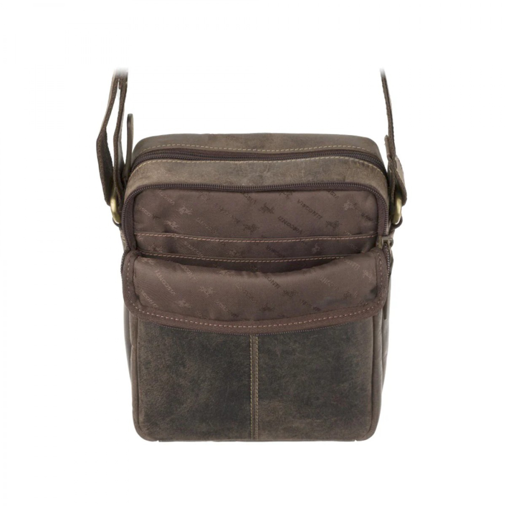 Сумка Visconti S8 Oil Brown - зображення 6