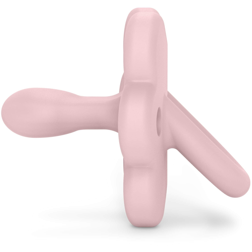 Пустушка Suavinex Colour Essence фізіологічна у формі метелика, 0-6 місяців, рожева (308911) - зображення 2