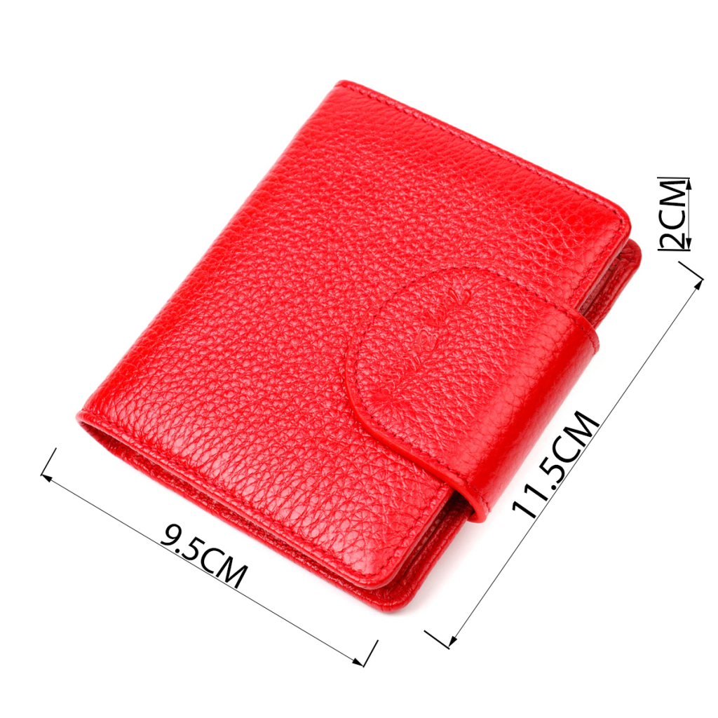 Гаманець Tony Bellucci З натуральної шкіри Червоний (22017) - зображення 3