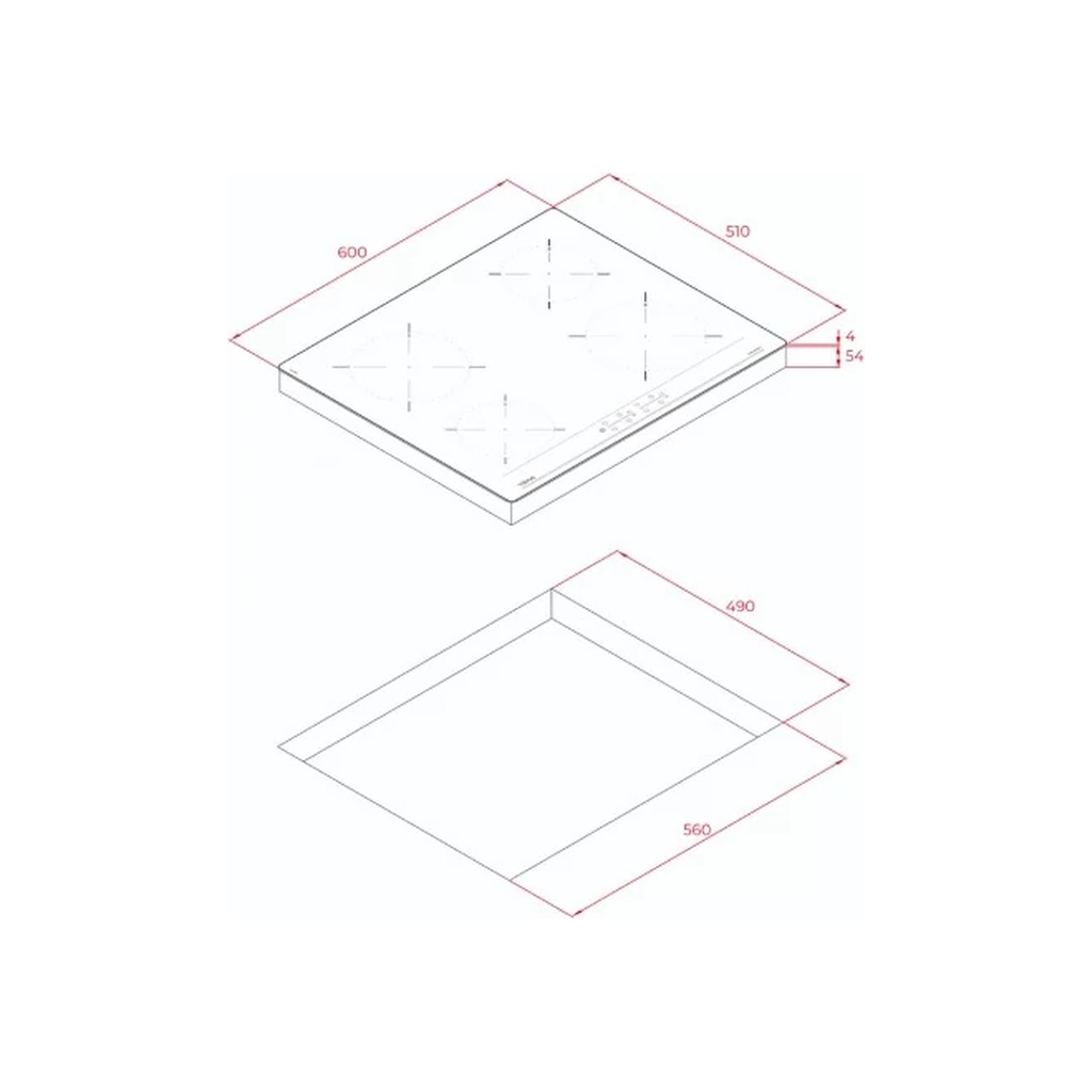 Варочна поверхня Teka IBC 64000 BK MSS 112520007 - зображення 5