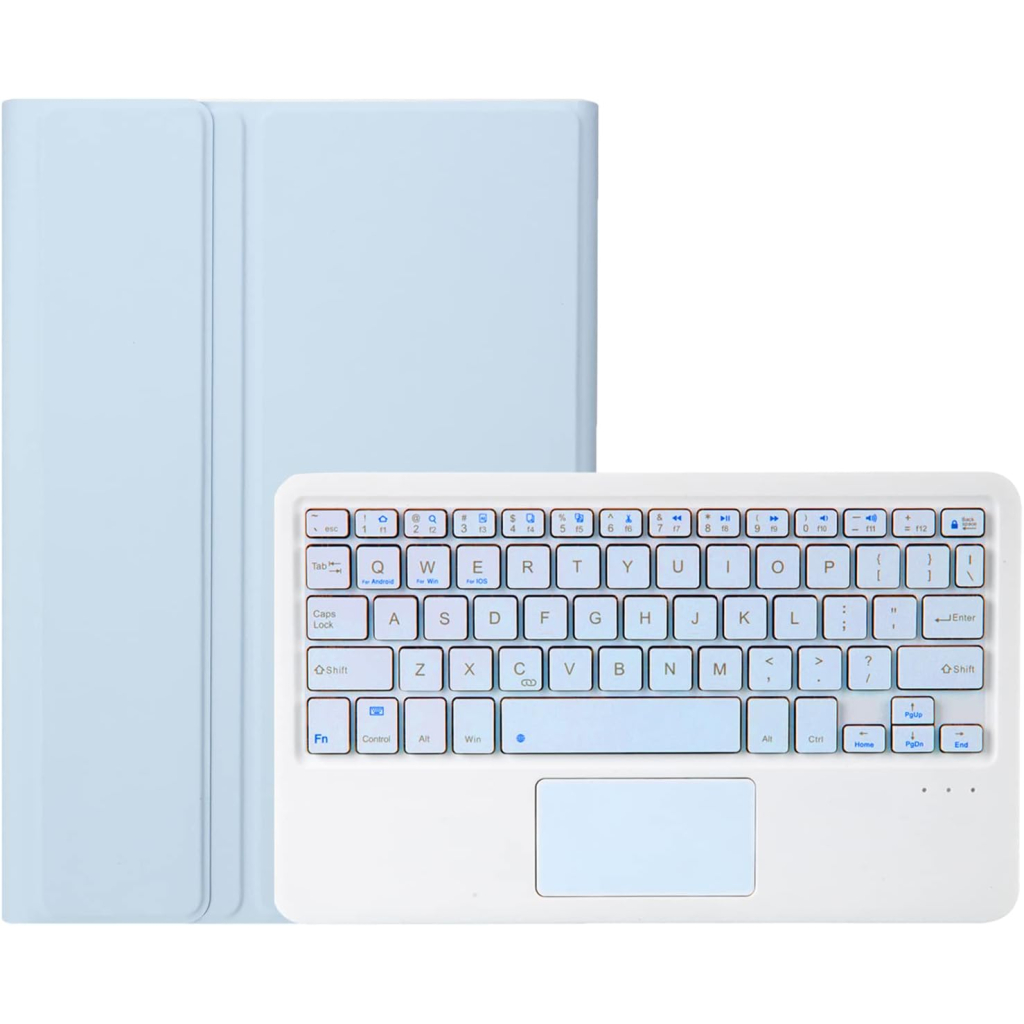 Чохол до планшета BeCover Keyboard+TouchPad Samsung Tab S6 Lite 10.4 P610/P613/P615/P619 Light Blue (712364) - зображення 2