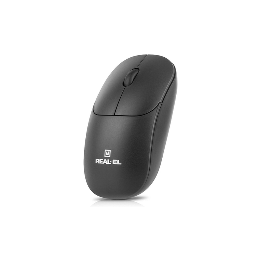 Мишка REAL-EL RM-311W Wireless Black (EL123200041) - зображення 9
