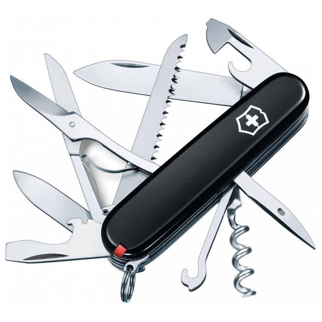 Ніж Victorinox Huntsman Ukraine 91 мм Чорно-червоний (1.3713.3.1) - зображення 3