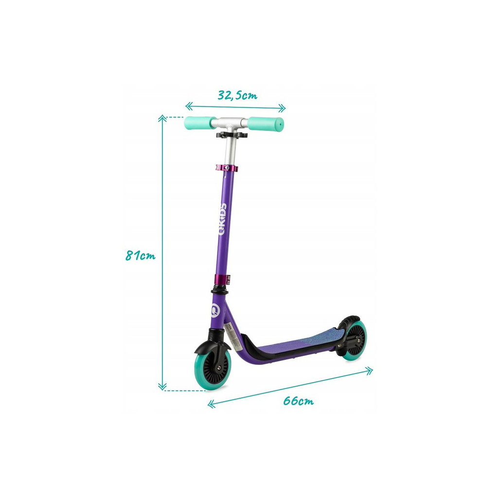 Самокат Qkids Bro purple (HUBA00032) - зображення 4