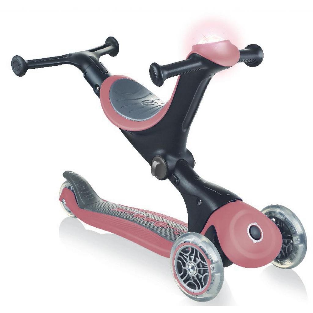 Самокат Globber Go Up Deluxe Play 5 в 1 пастельно-рожевий (648-210) - зображення 2