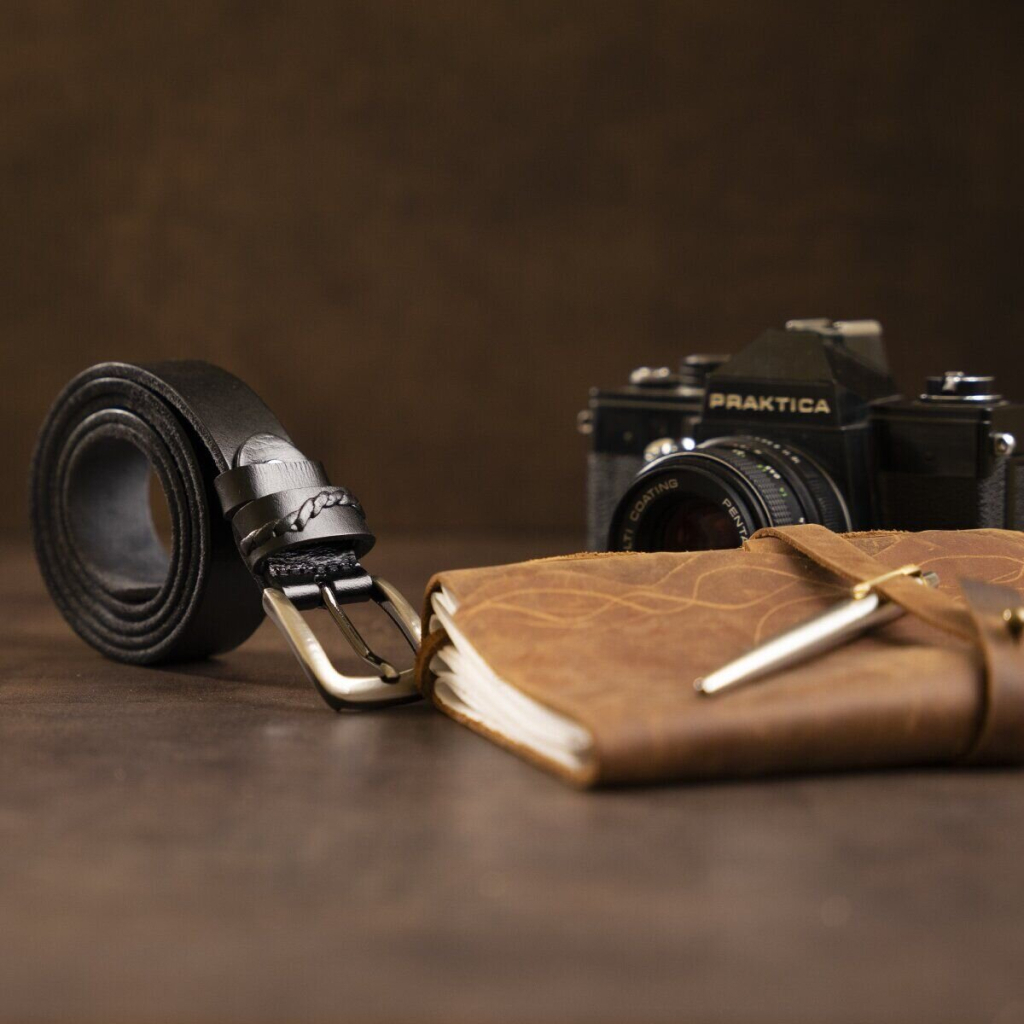 Ремінь Vintage Чоловічий Чорний (20123) - зображення 6