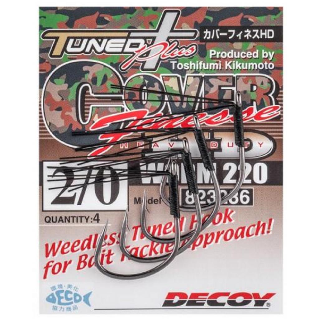 Гачок Decoy Worm220 Cover Finesse HD 02 (5 шт/уп) (1562.05.22) - зображення 2