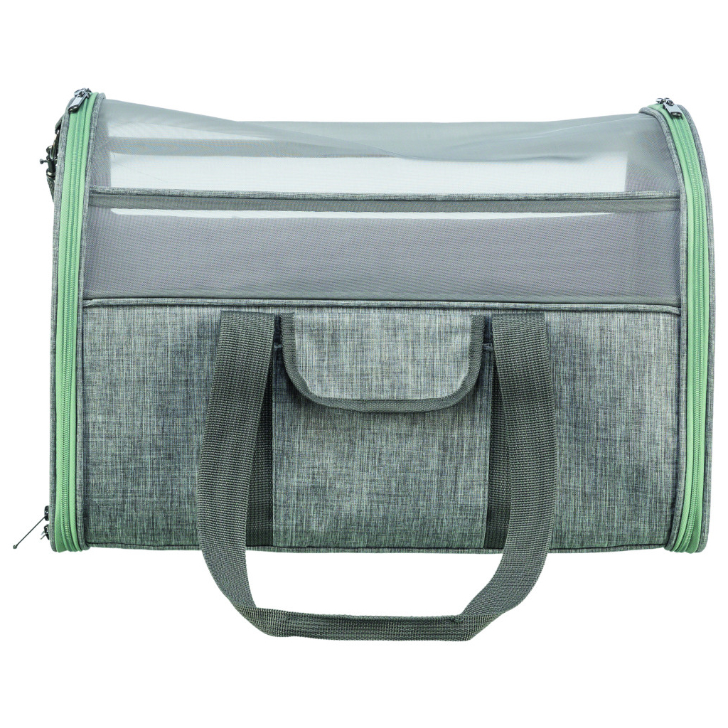 Переноска для тварин Trixie Dillon 33х32х54 см Сіро-м'ятна (4047974289082) - зображення 3