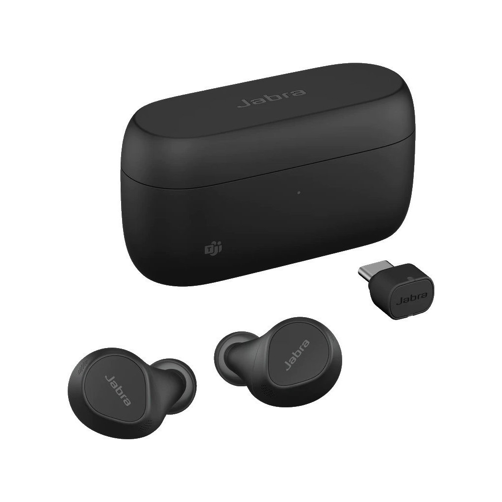 Навушники Jabra Evolve 2 Buds USB-C MS Black (20797-999-899) - зображення 2