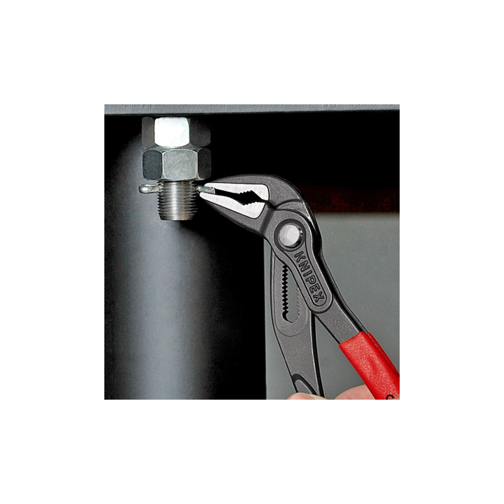 Кліщі KNIPEX сантехнічні Cobra ES потоншені губки (87 51 250) - изображение 4