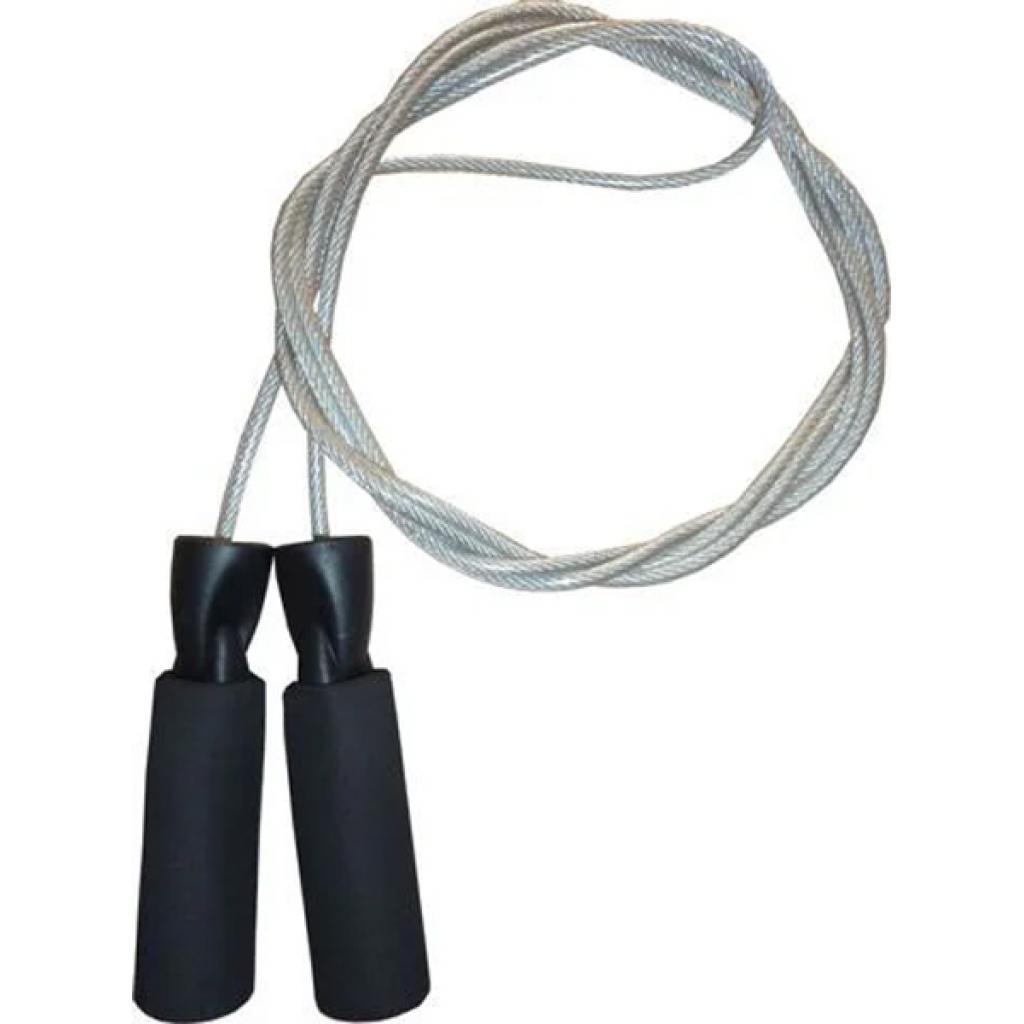 Скакалка Power System Speed Rope (PS-4004_Black-Steel) - зображення 1