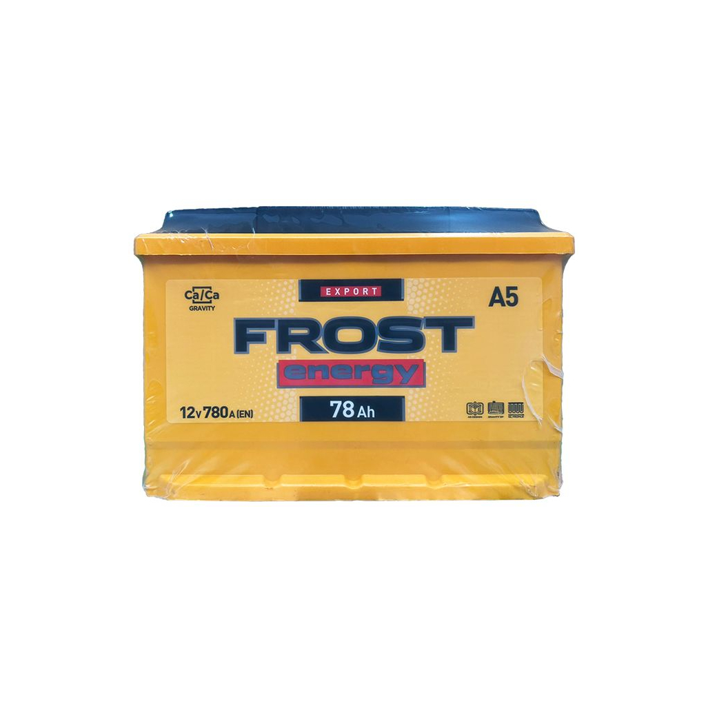 Акумулятор автомобільний FROST ENERGY 78Ah Ев (-/+) (780EN) - зображення 1