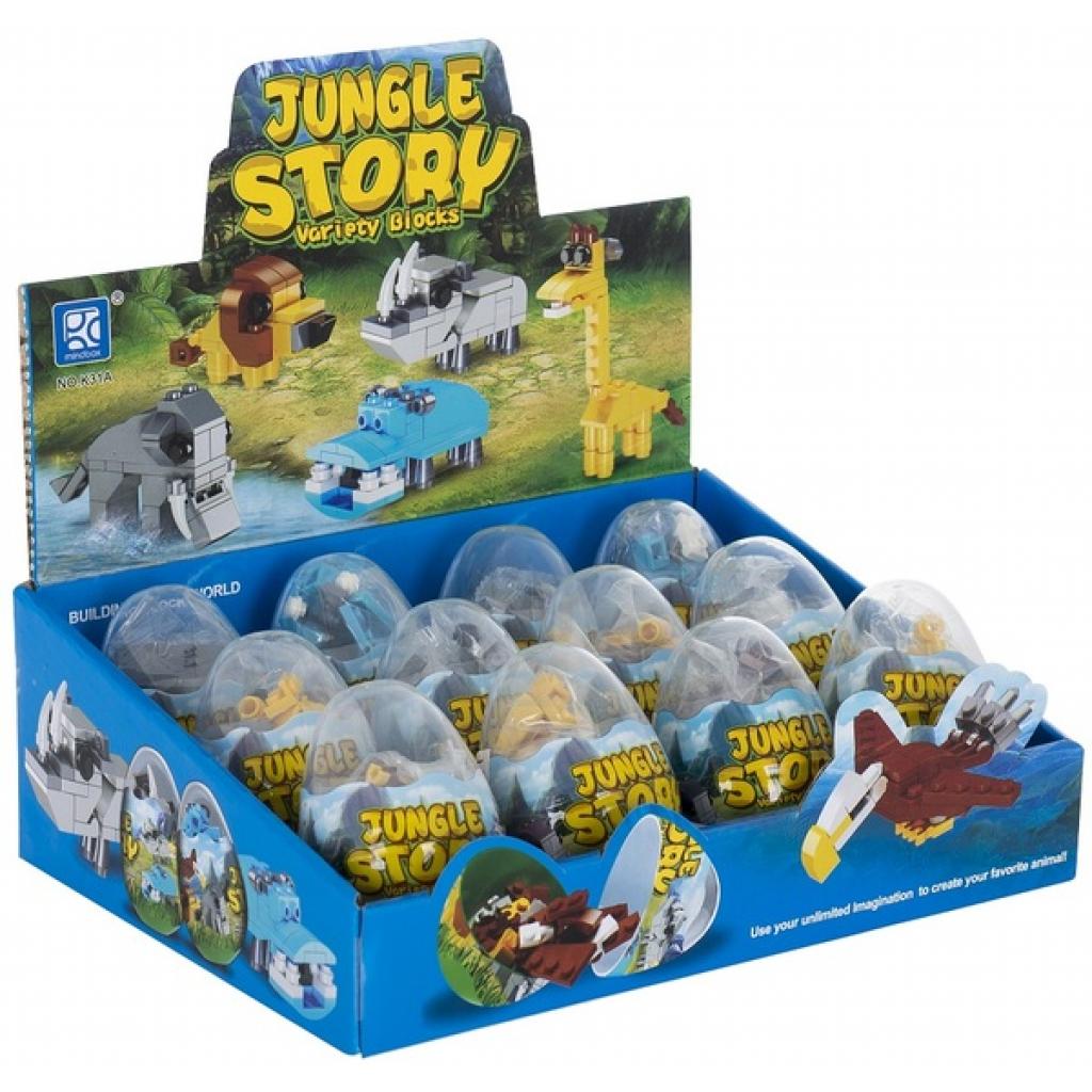 Конструктор Mindbox JUNGLE STORY в яйці в асорт. (K31A) - зображення 2