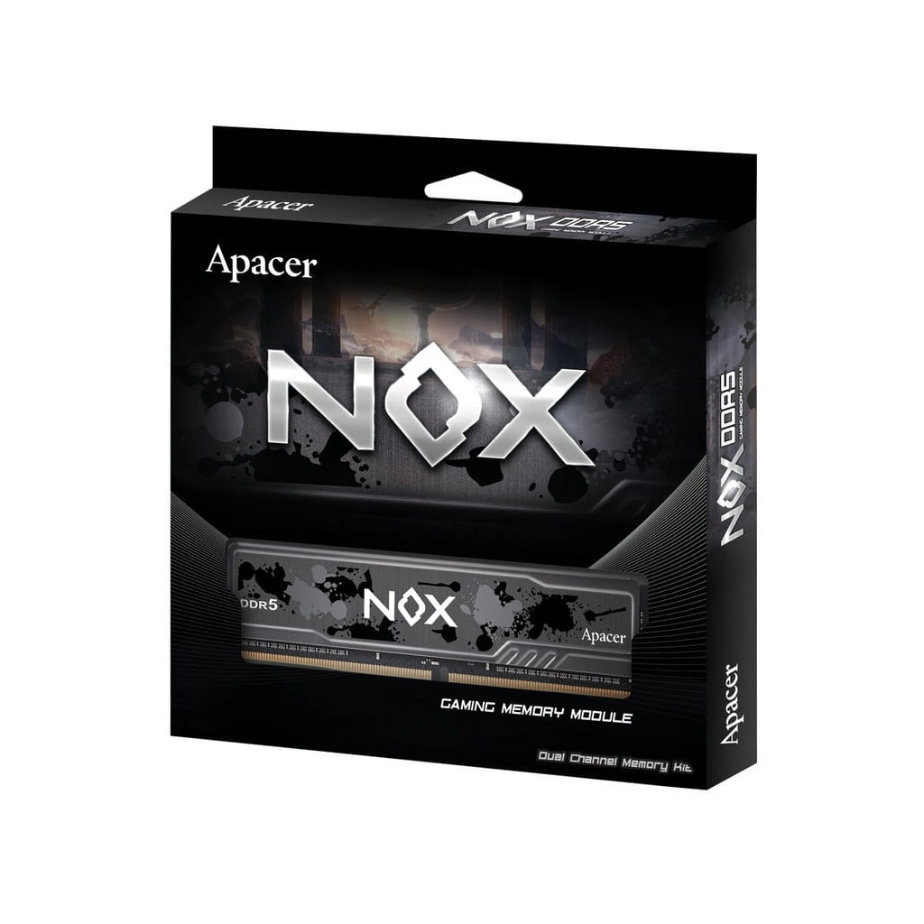 Модуль пам'яті для комп'ютера DDR5 32GB (2x16GB) 5200 MHz NOX Apacer (AH5U32G52C522MBAA-2) - зображення 4