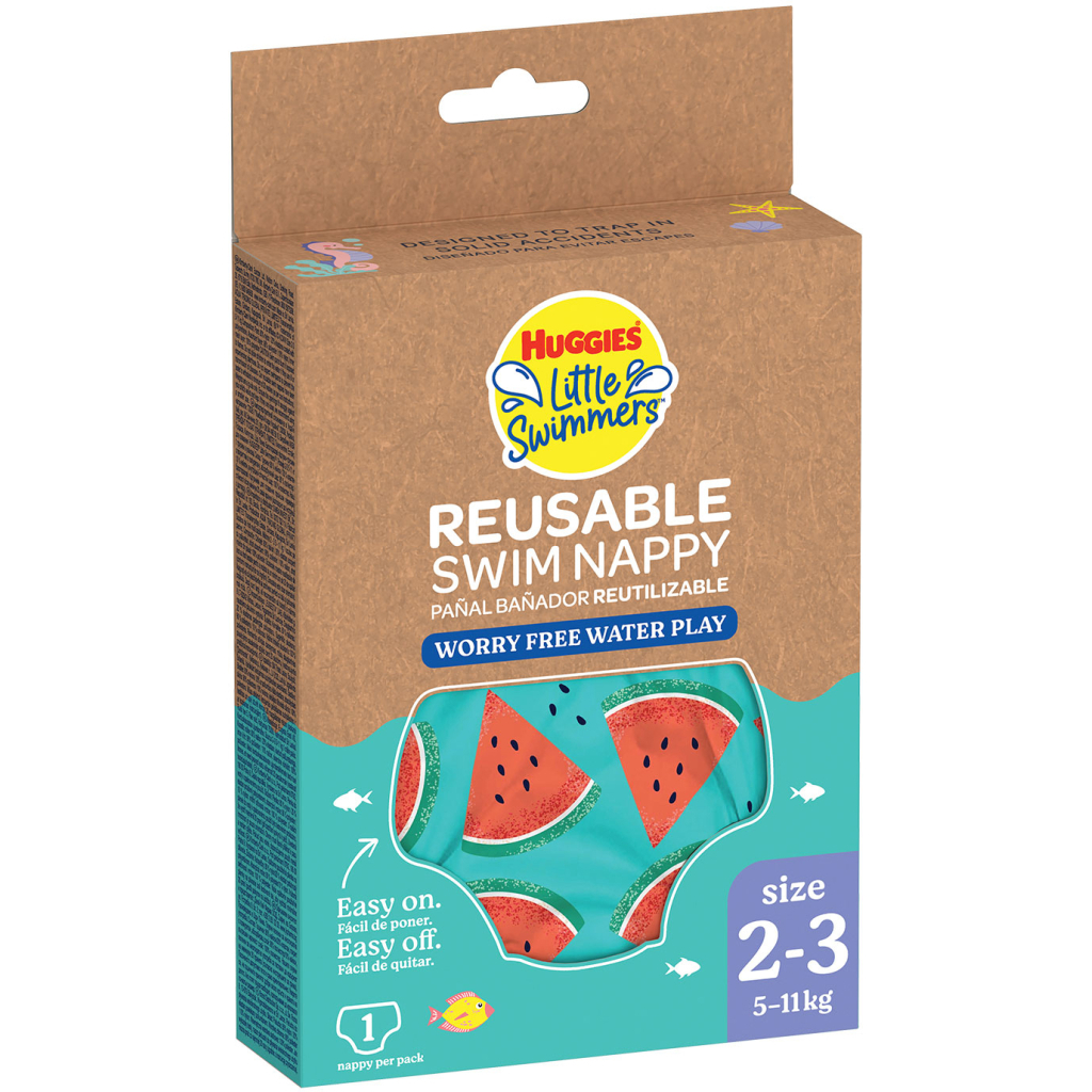 Підгузки Huggies Little Swimmers Розмір 2-3 багаторазові для плавання 1 шт (5029053583044) - зображення 2