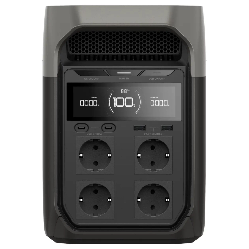 Зарядна станція EcoFlow DELTA 3 1800W 1024Wh (EFDELTA3-EU) - зображення 2