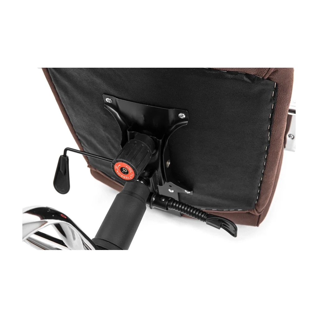 Офісне крісло Richman Ліон Ю Хром П5 M-2 (Anyfix) Мустанг Кофе (R00000050117) - зображення 10