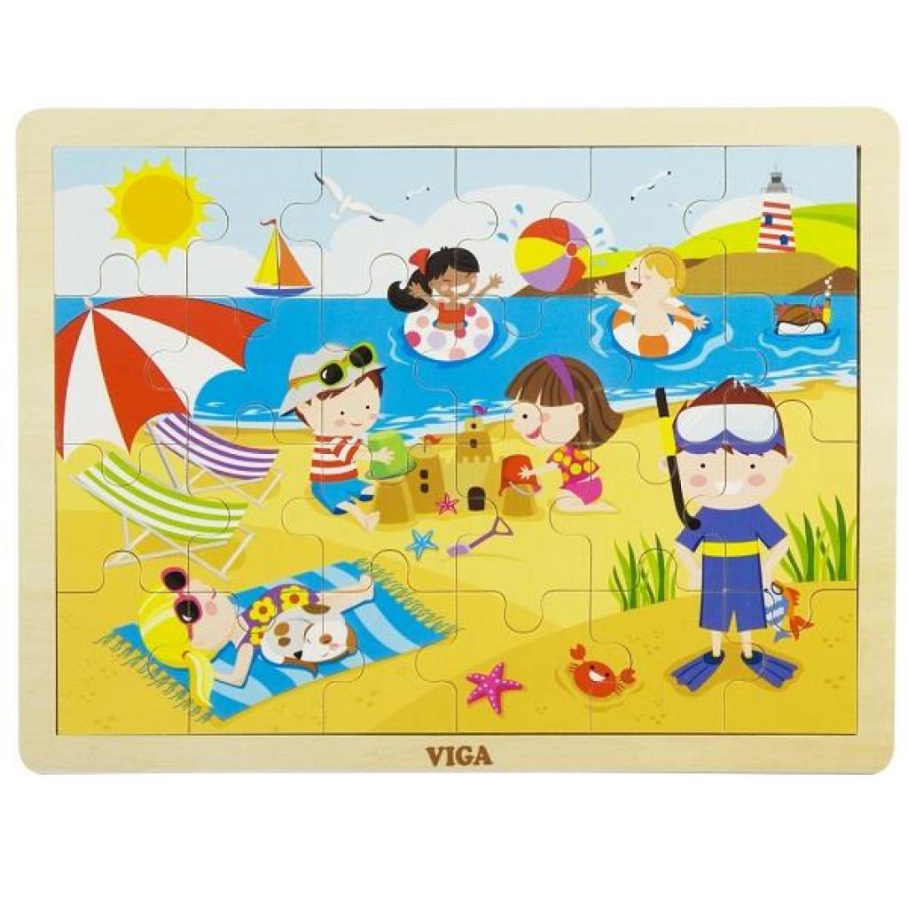Пазл Viga Toys Пори року. Літо (51270) - зображення 1