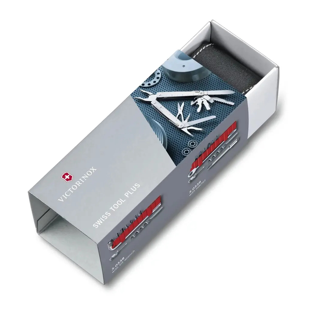 Мультитул Victorinox SwissTool X Plus Ratchet Leather Case (3.0339.L) - изображение 9