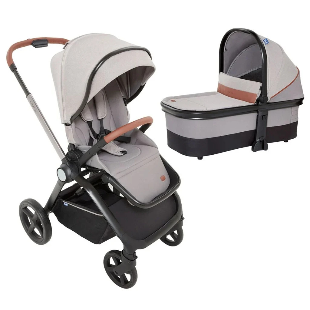 Коляска Chicco 2 в 1 Mysa Світло-сіра (2900990851478) (87026.31.01) - зображення 1
