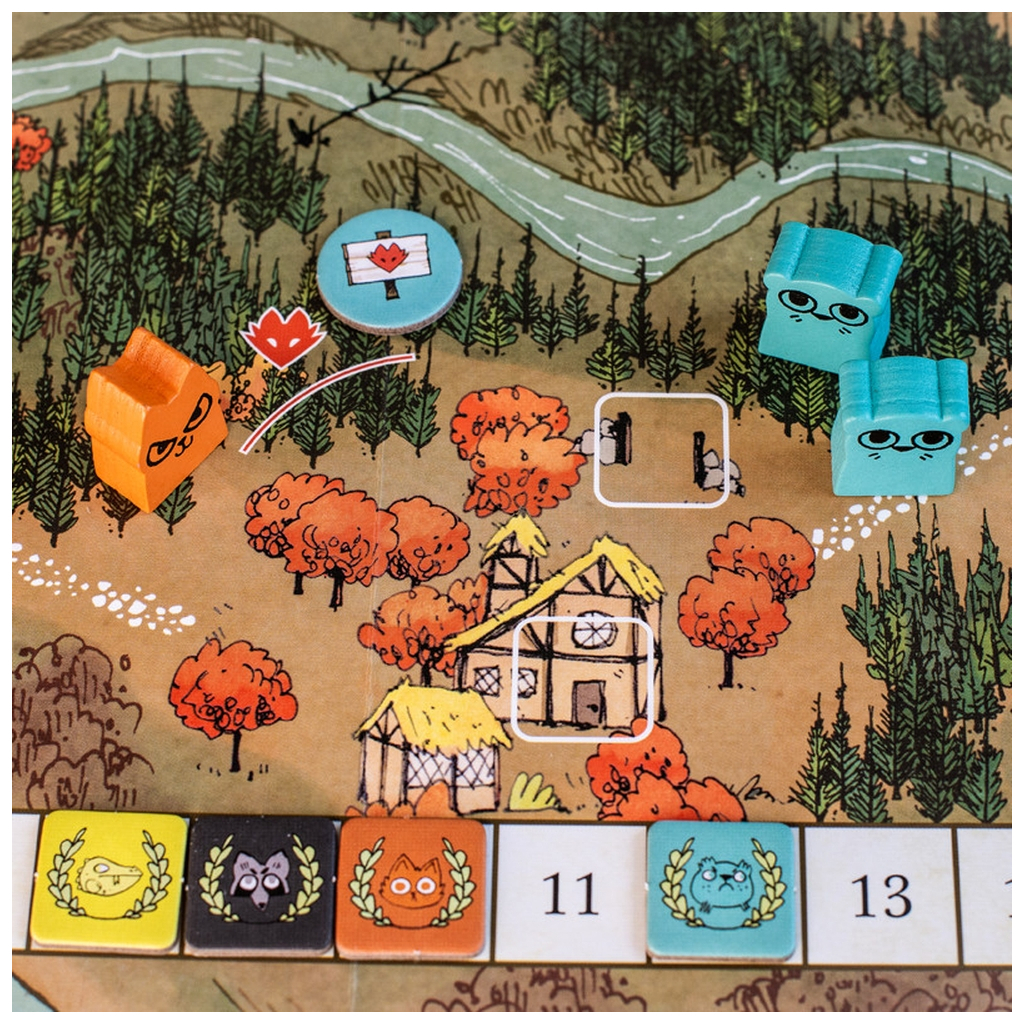 Настільна гра Kilogames Root. Річкові народи, укр (доповнення) (Root: The Riverfolk Expansion) (KG-1910) - изображение 10