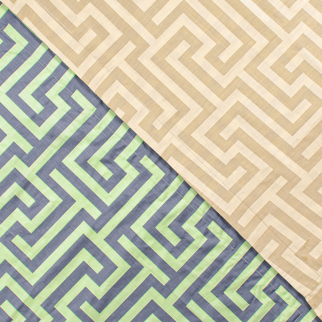 Постільна білизна Home Line Меандр сатин полуторна (171695) - зображення 2