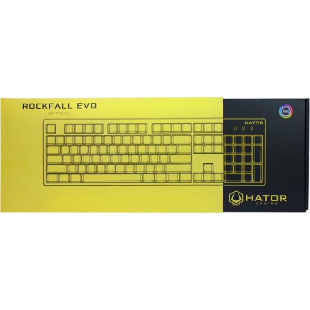 Клавіатура Hator Rockfall EVO Kailh Optical White (HTK-615) - зображення 6