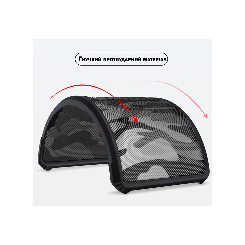 Чохол до мобільного телефона BeCover Tecno Spark 7P Black RZANTS (707225) - зображення 2