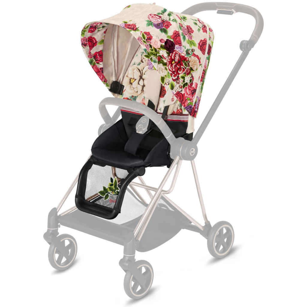 Набір текстилю для коляски Cybex Mios Spring Blossom Light (519003993) - зображення 1