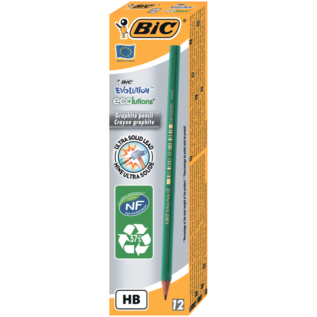 Олівець графітний Bic Evolution HB (bc8803112) - зображення 2