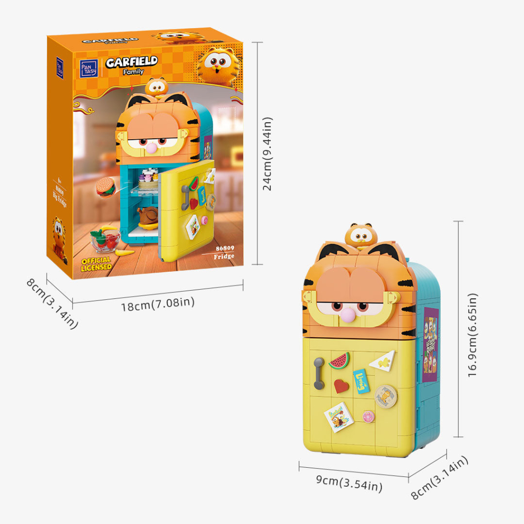 Конструктор Pantasy Garfield -Fantastic Machines - Великий холодильник (86809) - зображення 4