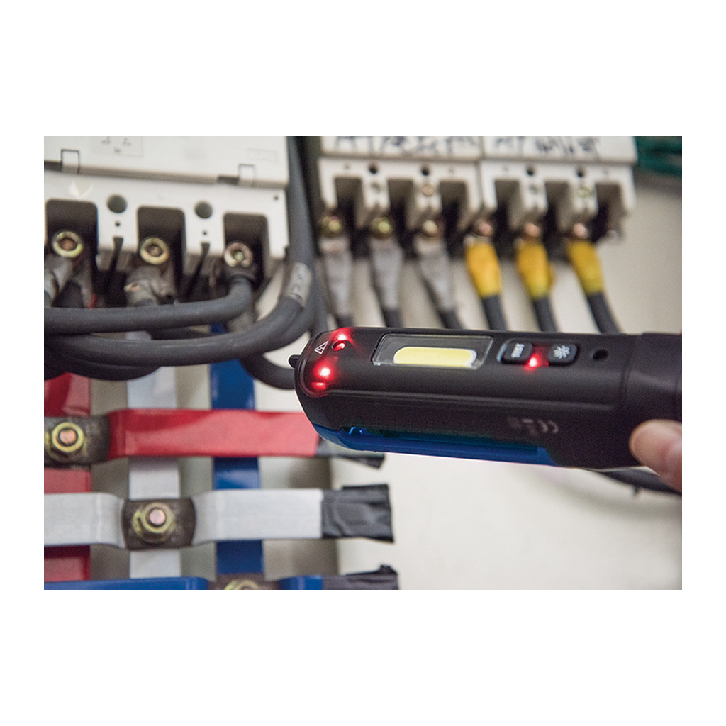 Викрутка KING TONY тестер напруги 80-1000 В, під змінні біти (6CB41) - зображення 4