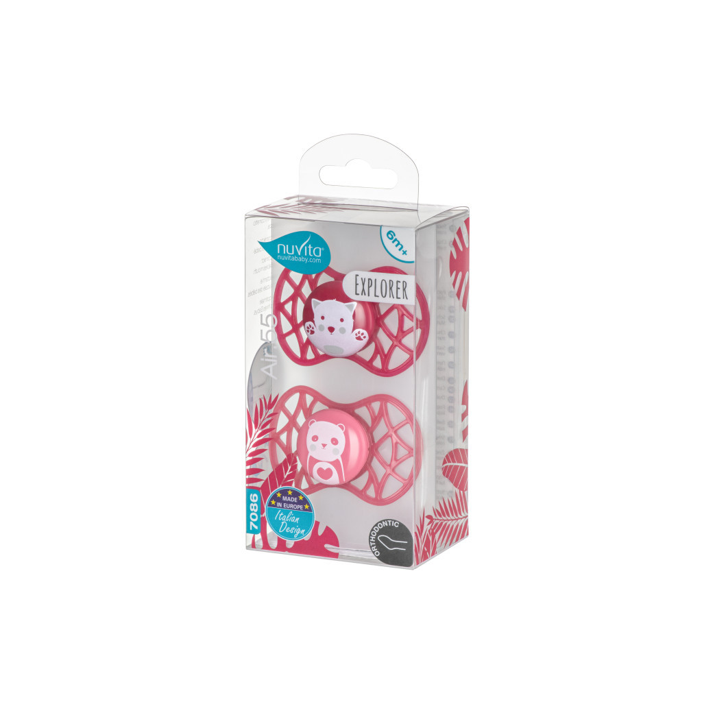 Пустушка Nuvita Air55 Explore 6m+ ортодонтична (NV7086F) - зображення 3