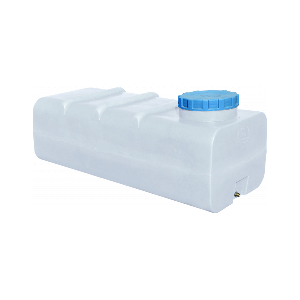 Ємність для води Пласт Бак квадратна харчова 500 л прямокутна біла (1409) - зображення 1