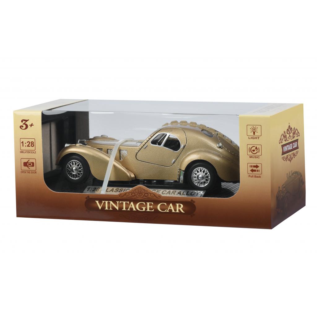 Машина Same Toy Vintage Car со светом и звуком Золотой (HY62-2Ut-6) - зображення 2