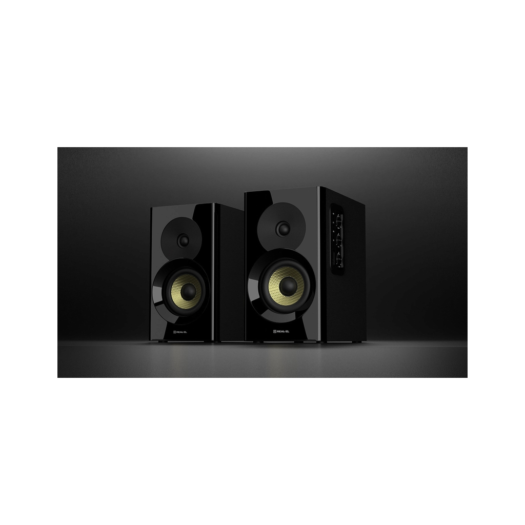 Акустична система REAL-EL S-470 Black (EL121200018) - зображення 8
