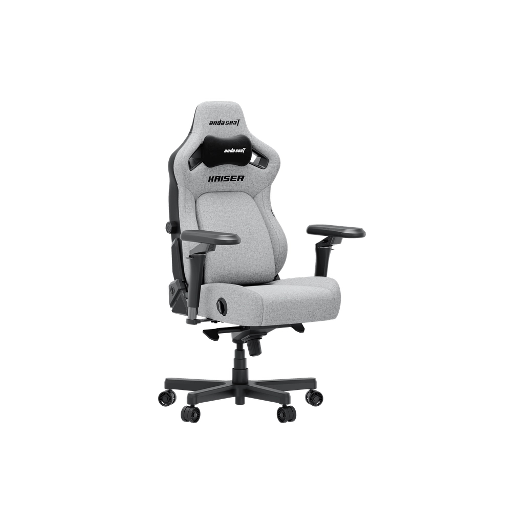 Крісло ігрове Anda Seat Kaiser 4 V2 Fabric Size XL Ash Grey (AD12YDDC-XLL-20-G-CF-03) - зображення 2