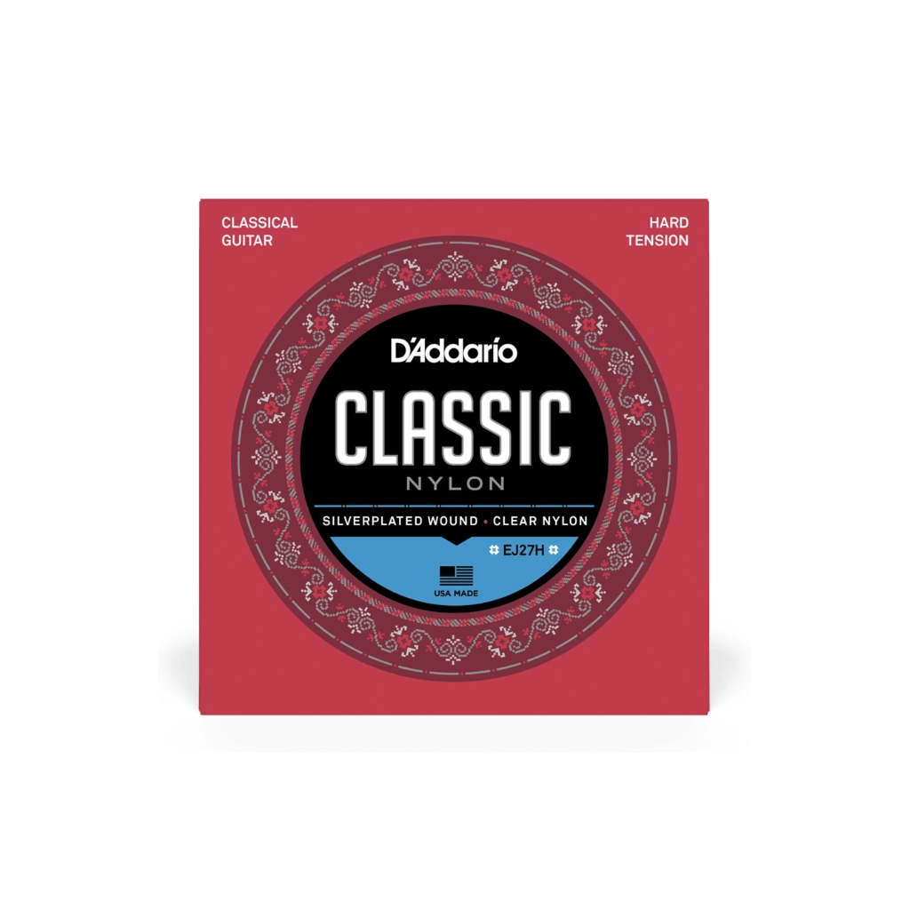 Струни для гітари D'Addario Student Classics Hard Tension (EJ27H) - зображення 1