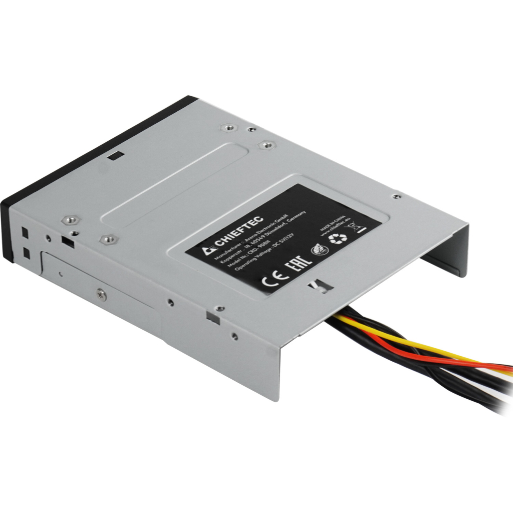 Зчитувач флеш-карт Chieftec 3.5" 2xUSB3.2/2xType-C/1xPD3.0/1xQC3.0 USB (CRD-908H) - зображення 4