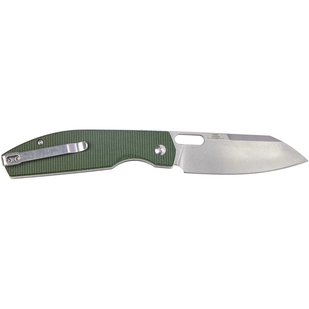 Ніж CJRB Ekko BB Micarta Green (J1929B-MGN) - зображення 2