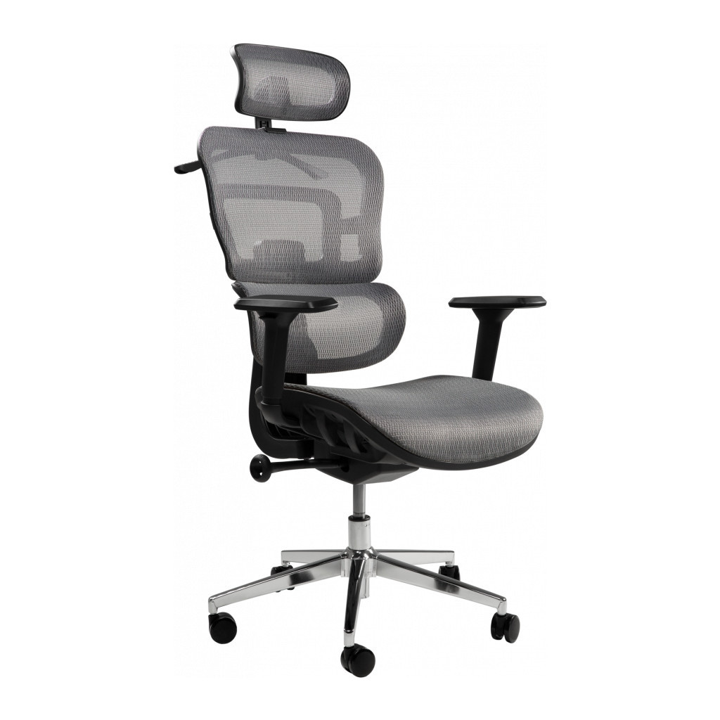 Офісне крісло GT Racer B-517M Gray - зображення 1