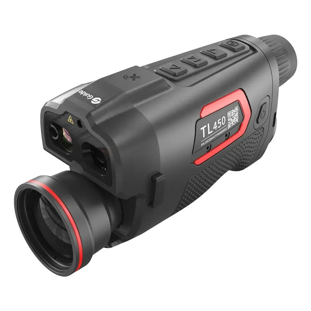 Монокуляр Guide тепловізійний/цифровий TL450 3,2-12,8x50 400х300@12μm з далекоміром (TL450) - зображення 1