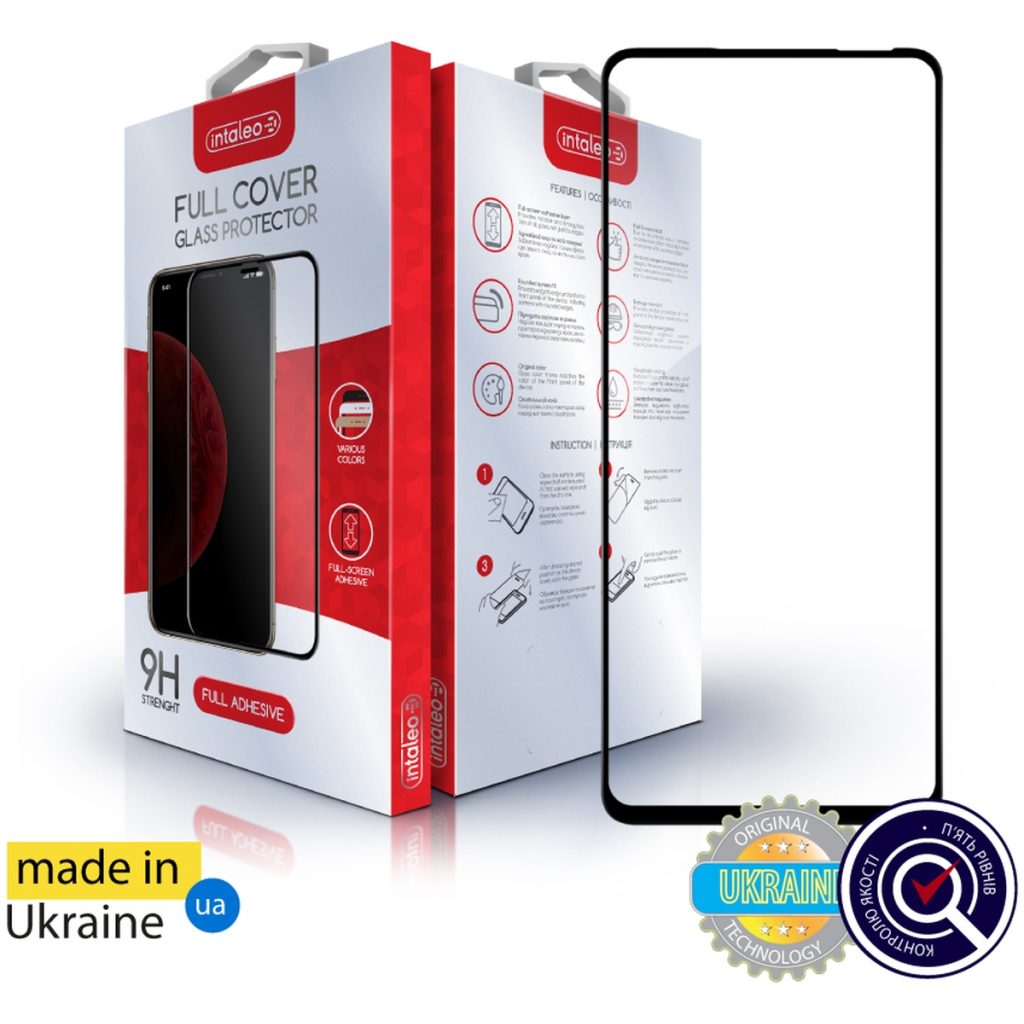 Скло захисне Intaleo Full Glue Infinix Hot 50 Pro Black (1283126598692) - зображення 1