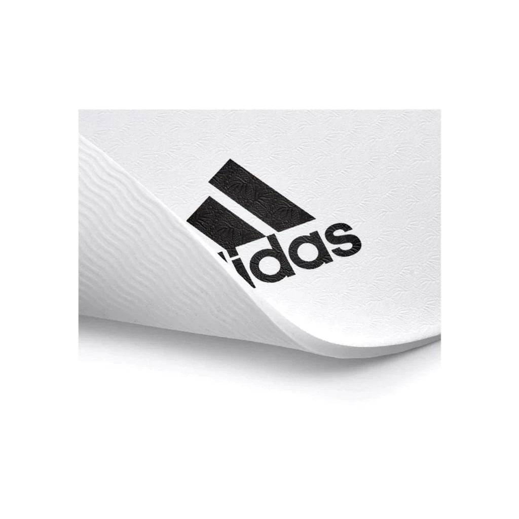 Килимок для йоги Adidas Yoga Mat Уні 176 х 61 х 0,8 см Білий (ADYG-10100WH) - зображення 3