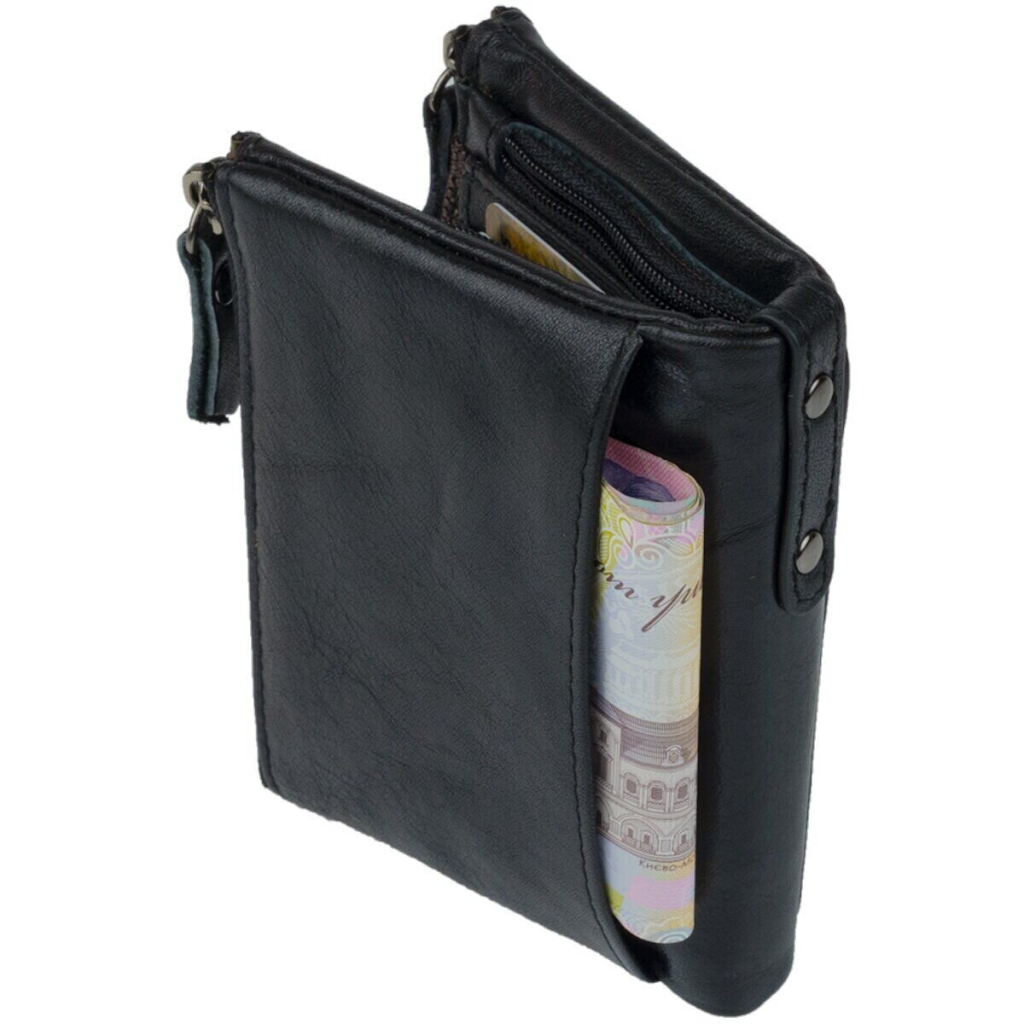 Гаманець Vintage Чорний (14941) - зображення 9