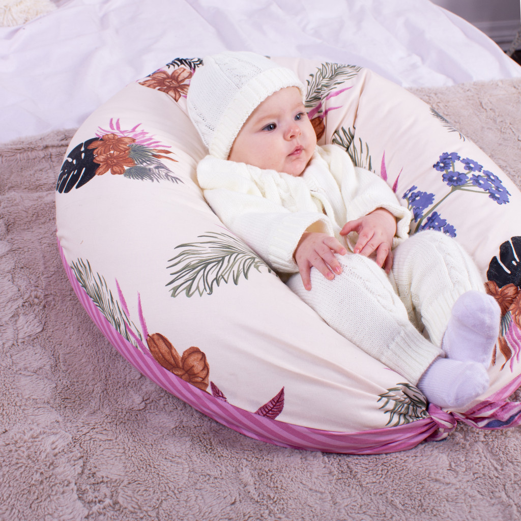 Подушка MirSon для вагітних та годування №8315 Print Line 20-0001 Bella Бязь 30х170х20 см (2200006200406) - зображення 10