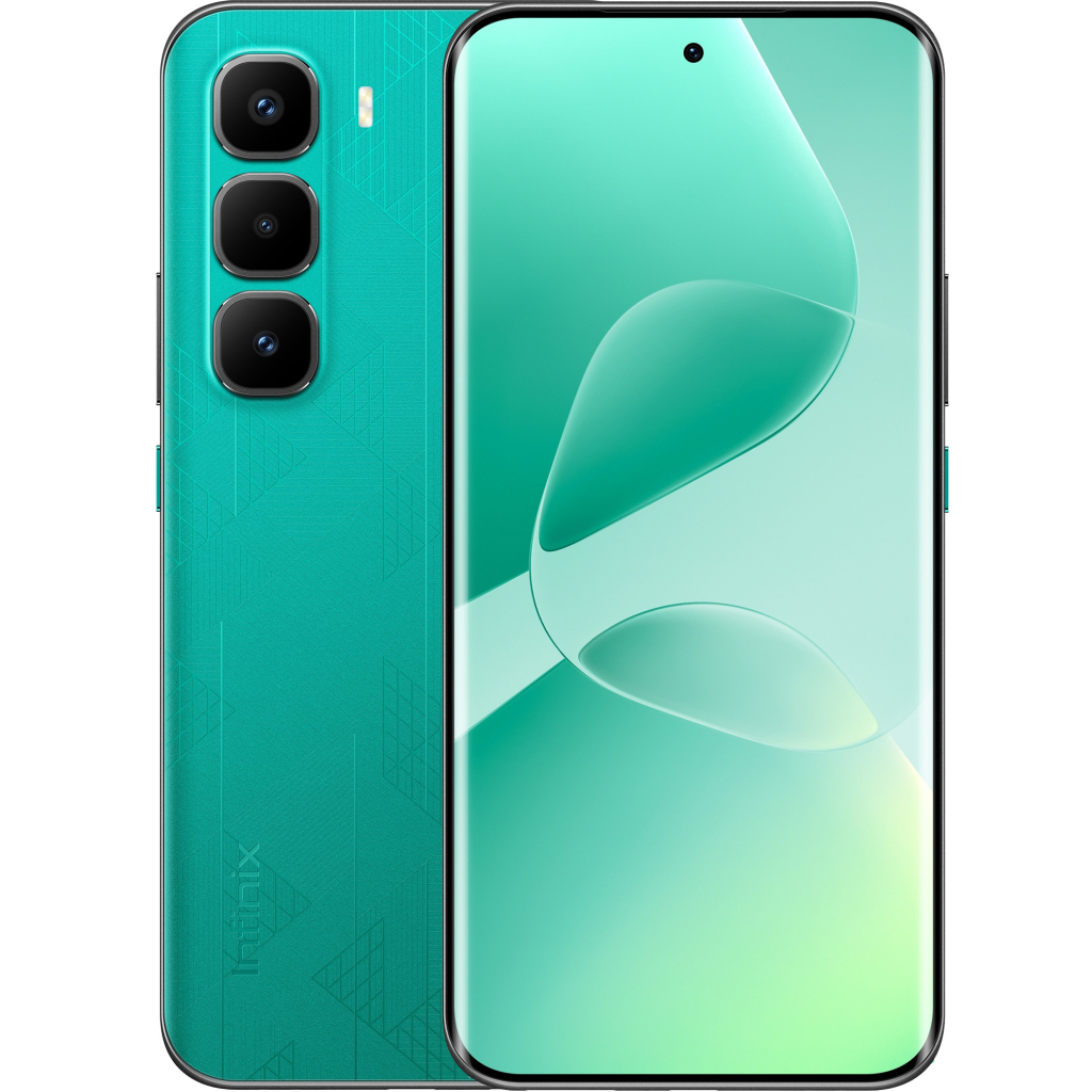 Мобільний телефон Infinix Hot 60 Pro+ 8/256Gb Moco Cyber Green (4894947092688) - зображення 1