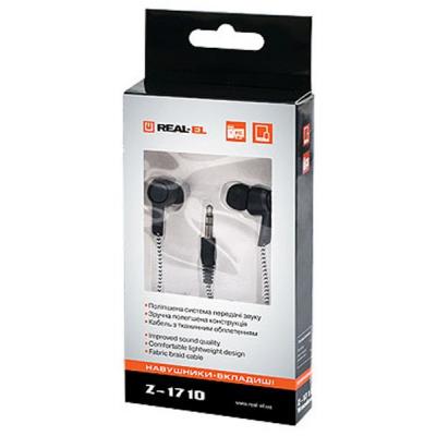 Навушники REAL-EL Z-1710 black - зображення 4