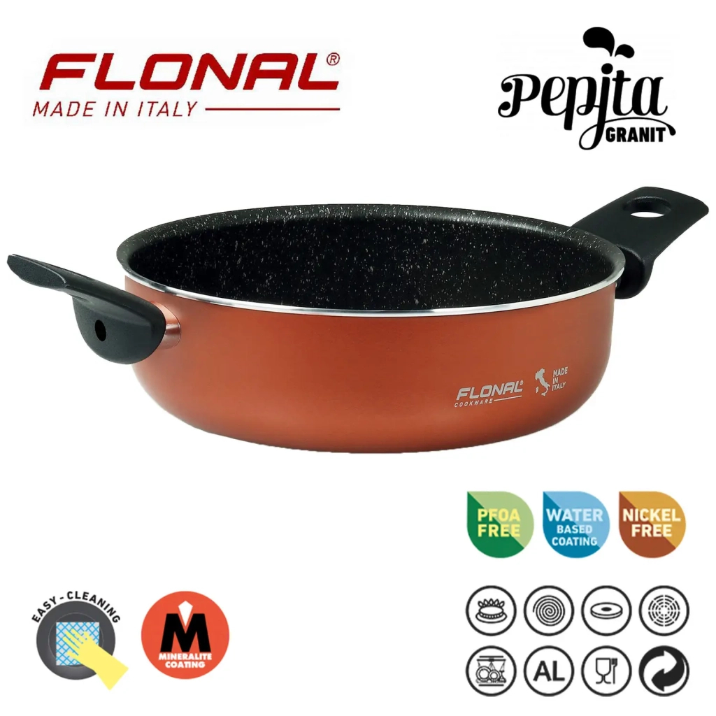 Сотейник Flonal Pepita Granit 28 см (PGFTE2850) - зображення 3